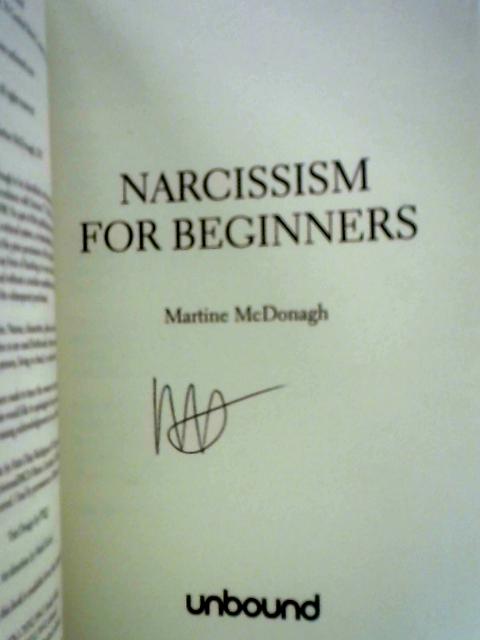 Narcissism for Beginners By Martine McDonagh