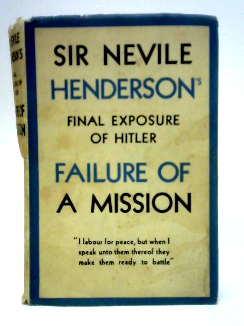 Failure of a Mission By Ursula Henderson