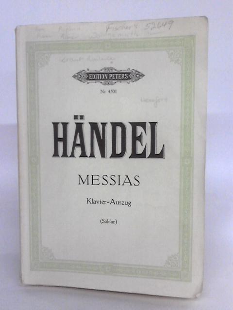 Der Messias Or The Messiah By Arnold Schering and Kurt Soldan