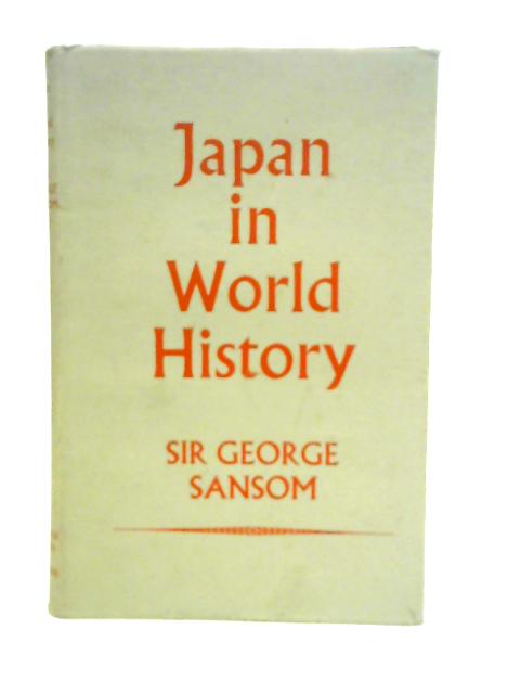 Japan in World History By George Sansom