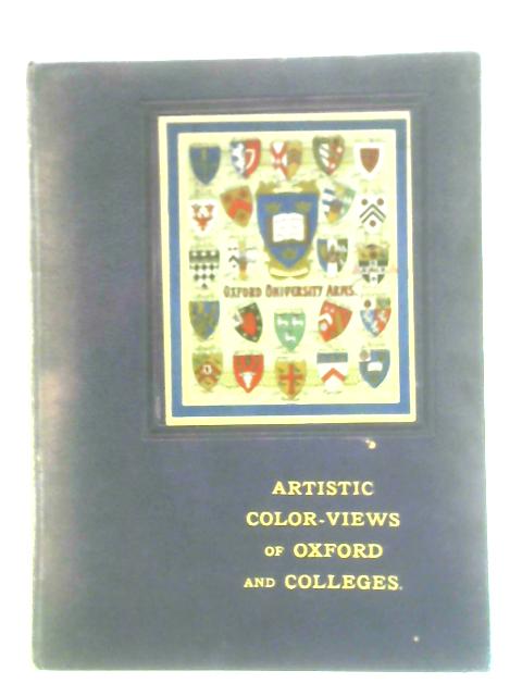 Artistic Colored Views of Oxford By Unstated