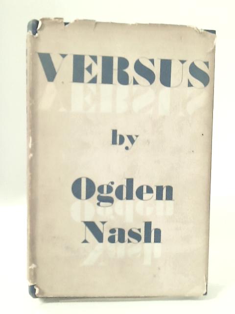 Versus By Ogden Nash