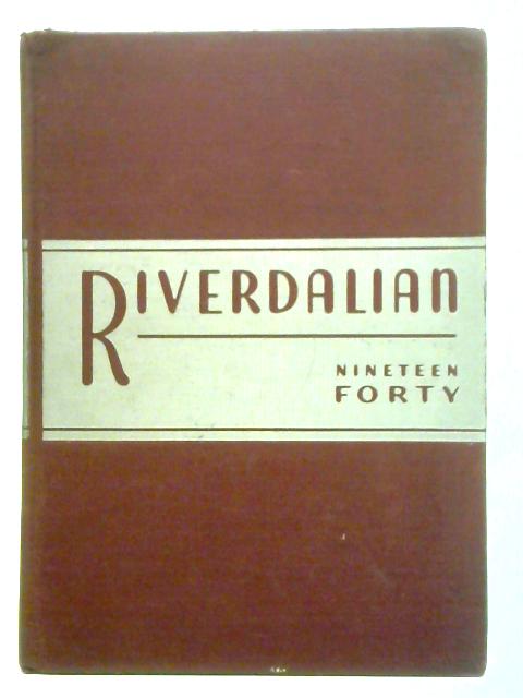 The Riverdalian 1940 By Unstated