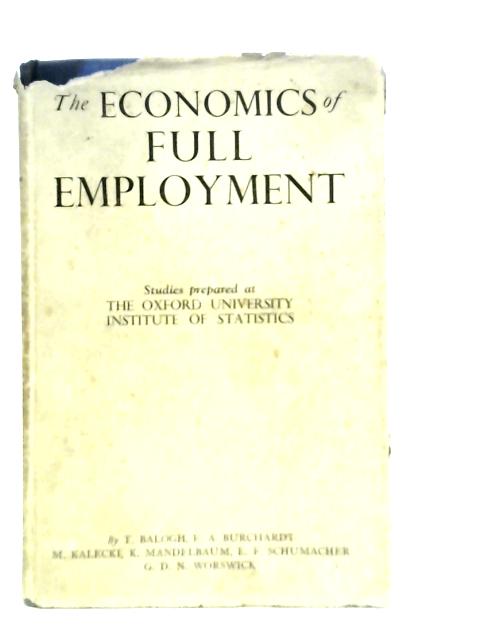The Economics of Full Employment