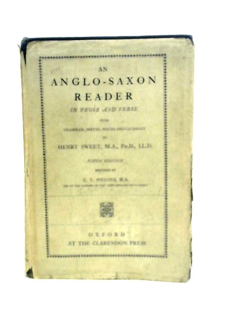 Sweet's Anglo-Saxon Reader in Prose and Verse By Henry Sweet