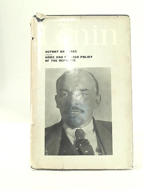 Report on Peace von V.I. Lenin
