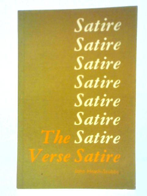 The Verse Satire von John Heat-Stubbs