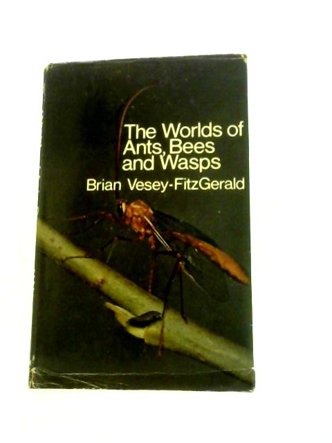 The Worlds of Ants, Bees and Wasps By Brian Vesey-FitzGerald