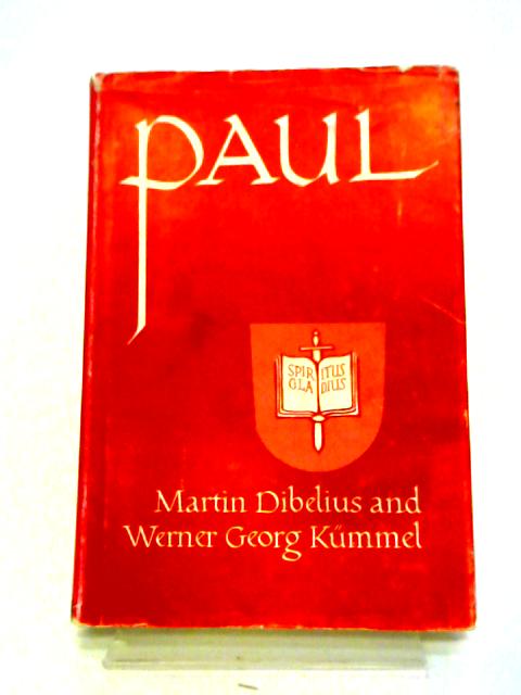 Paul By Martin Dibelius