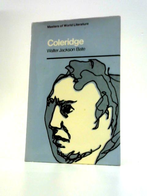 Coleridge By Walter Jackson Bate
