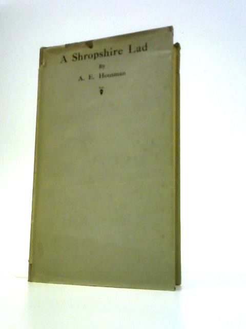 A Shropshire Lad By A.E. Housman