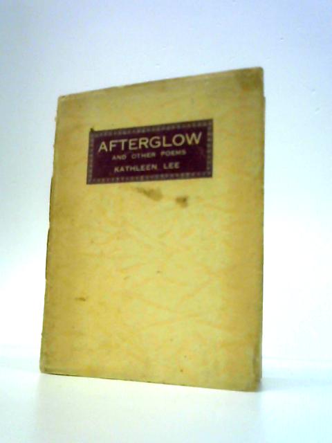 Afterglow von Kathleen Lee