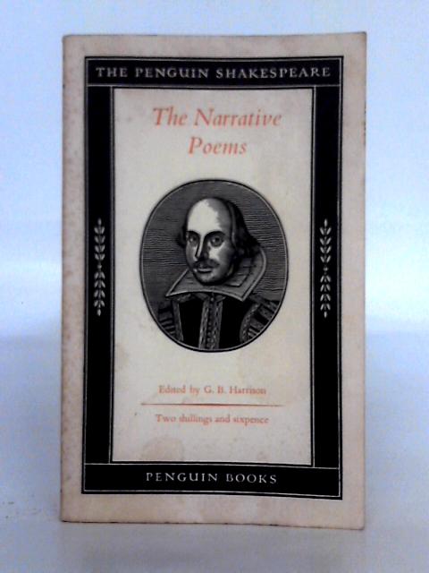 The Narrative Poems By William Shakespeare