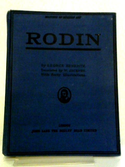 Rodin By Leonce Benedite