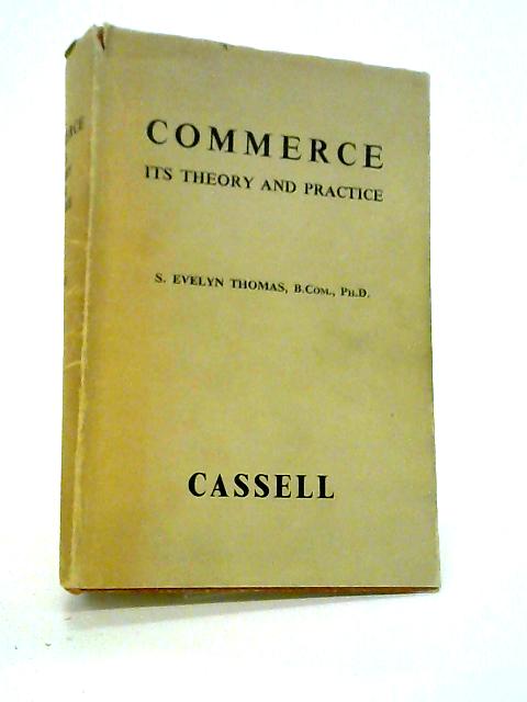 Commerce. By Thomas S. Evelyn