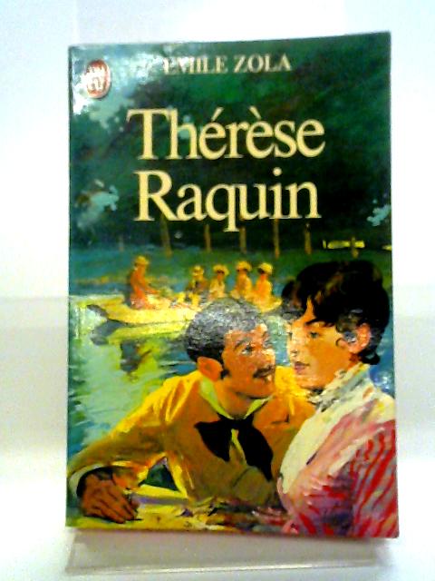 Therese Raquin By Emile Zola