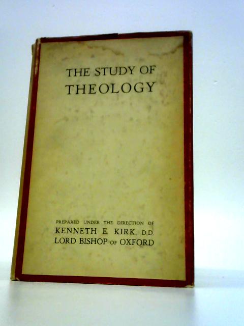 The Study of Theology By Kenneth E.Kirk