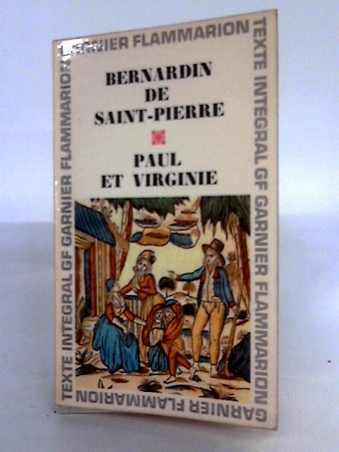 Paul Et Virginie von Bernardin de Saint-Pierre