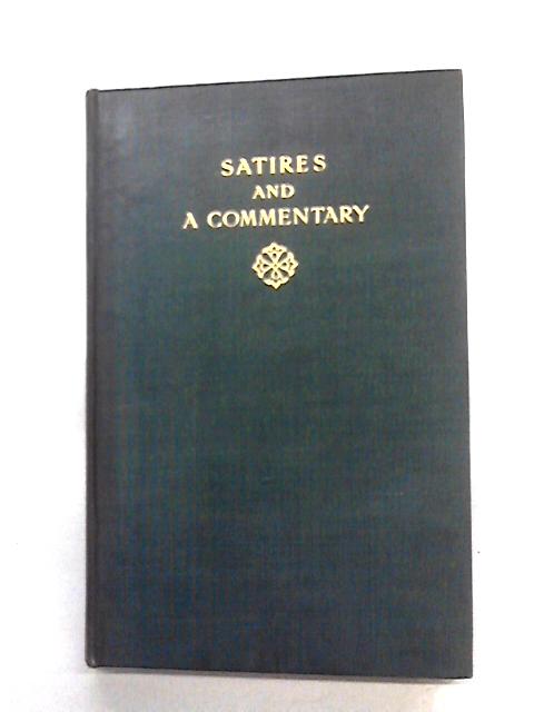 Satires And A Commentary von John Galsworthy