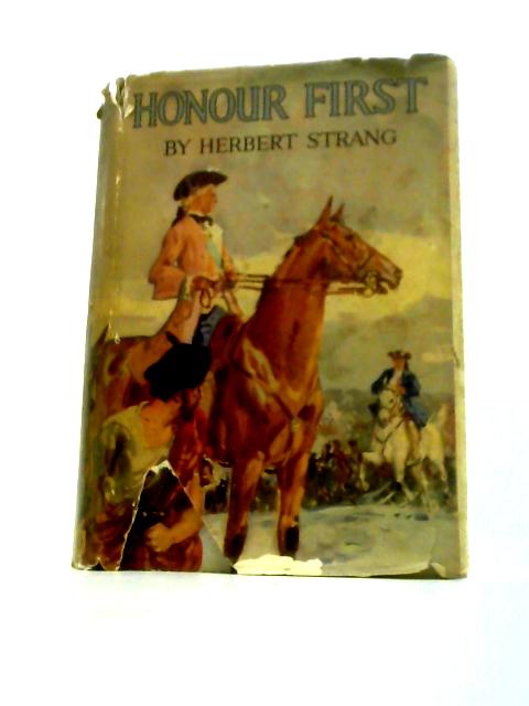 Honour First By Herbert Strang