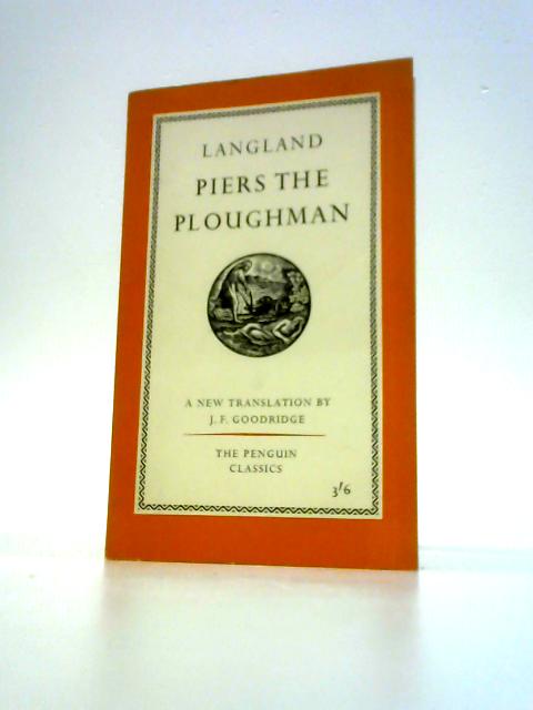 Piers the Ploughman (Penguin Classics) By William Langland