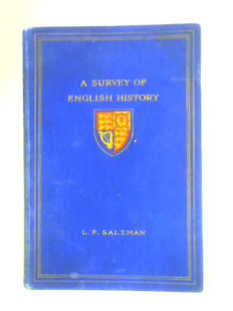 A Survey of English History By L. Salzman