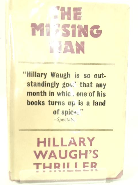 The Missing Man By Hillary Waugh