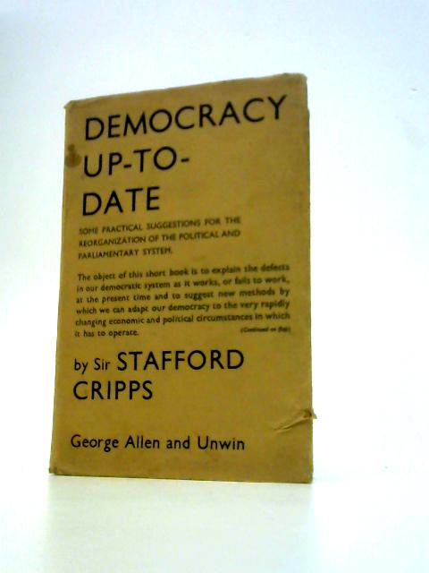 Democracy Up to Date By C.Stafford