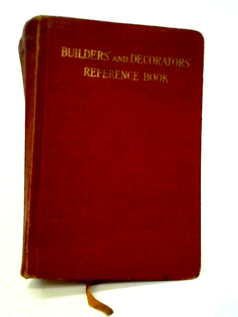 Builders and Decorators Reference Book By E Molloy