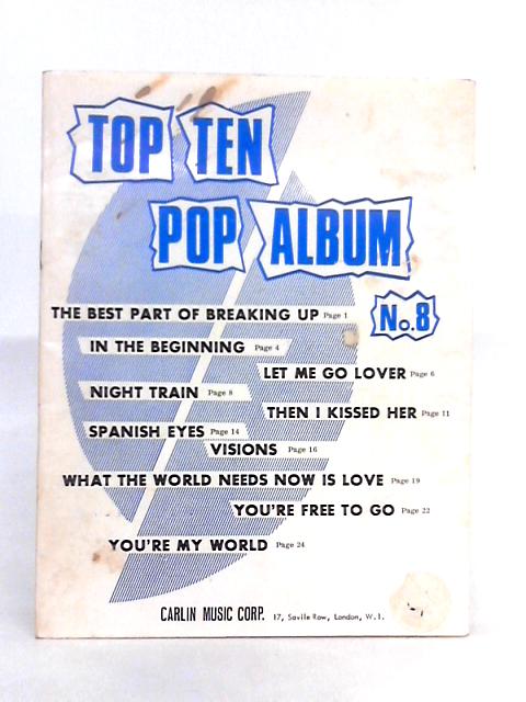 Top Ten Pop Album No 8 By Various