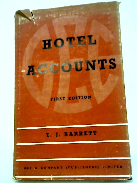 Hotel Accounts By Thomas James Barrett