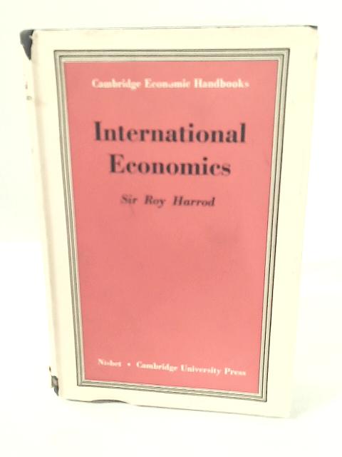 International Economics By R. Harrod