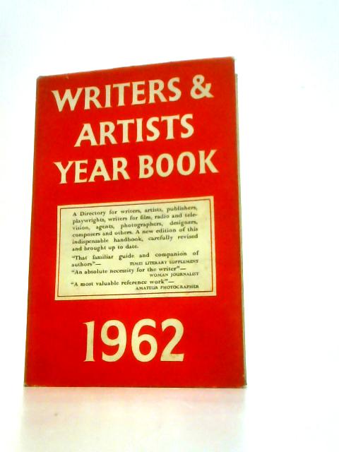Writers and Artists Yearbook 1962 By Various