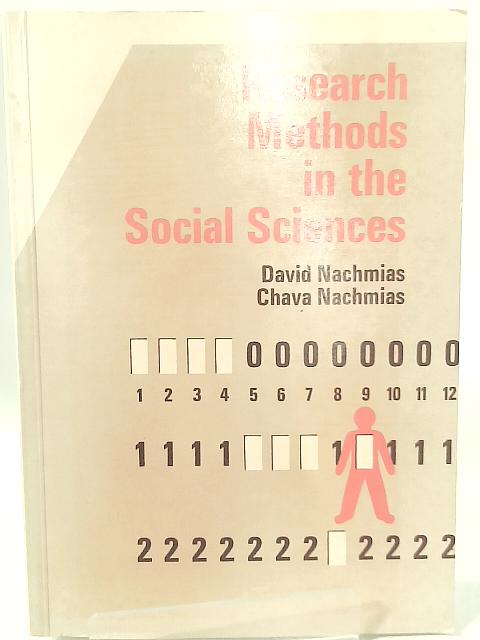Research Methods in the Social Sciences By David and Chava Nachmias