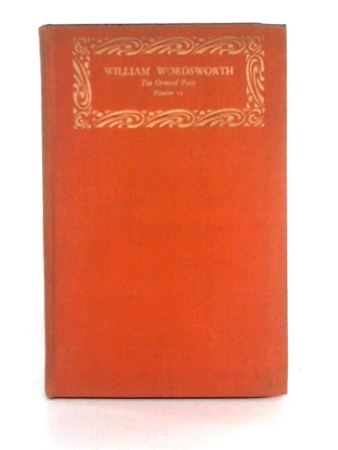 William Wordsworth By G.D.H. and M.I. Cole (ed.)