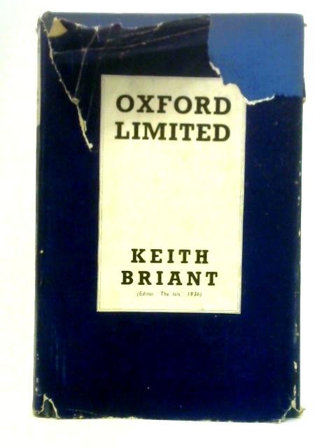 Oxford Limited By Keith Briant