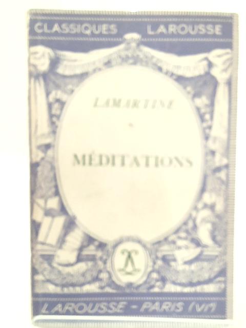 Meditations By Lamartine