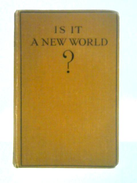 Is it a New World? By Various
