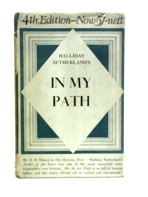 In My Path By Halliday Sutherland
