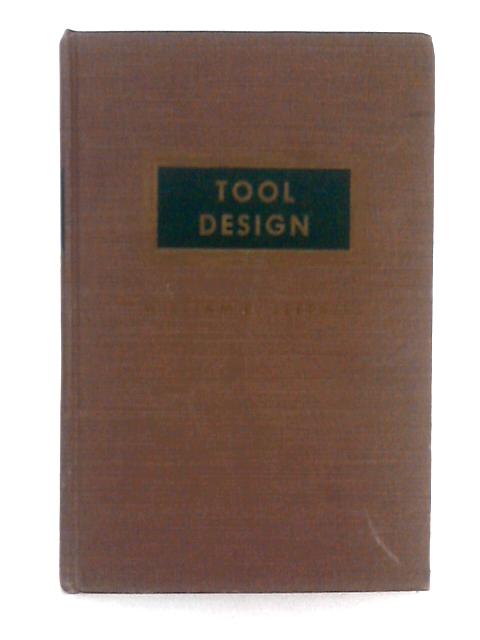 Tool Design von William R. Jeffries