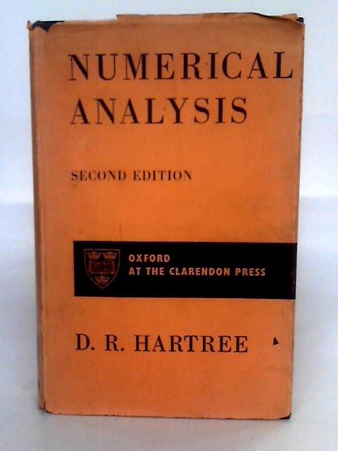 Numerical Analysis By D. R. Hartree