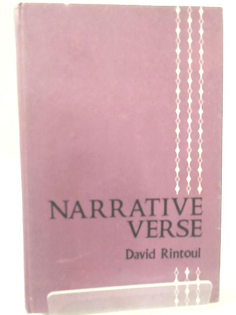 Narrative Verse By David Rintoul (editor)