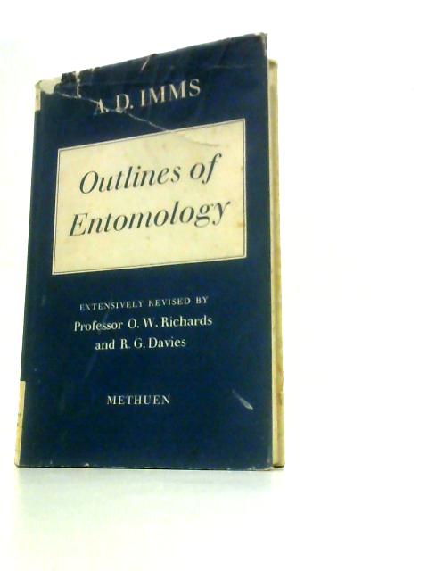 Outlines of Entomology By O.W.Richards & R.G.Davies ()