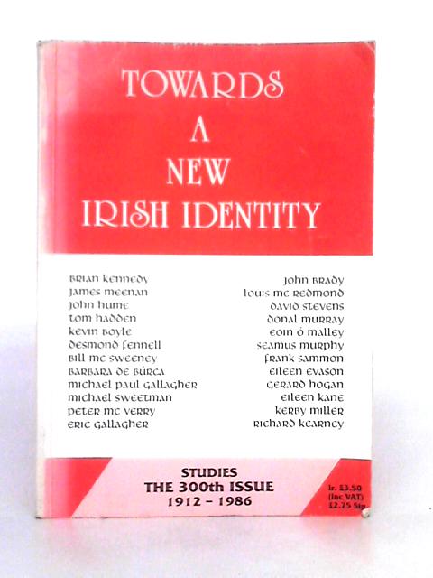 Towards a New Irish Identity von Brian Lennon (ed.)