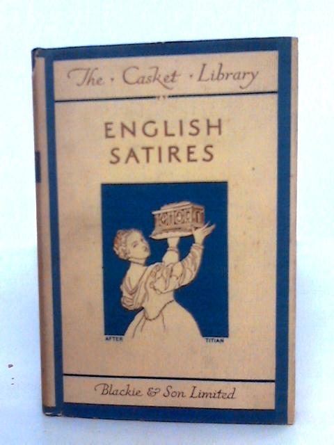 English Satires. von Various s