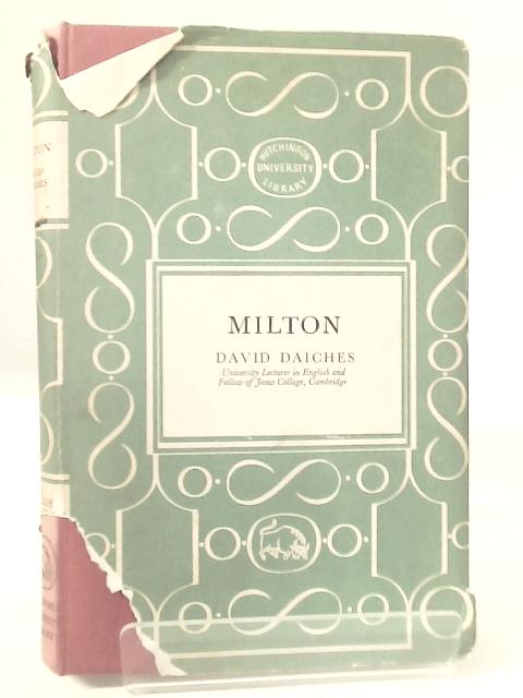 Milton. par David Daiches