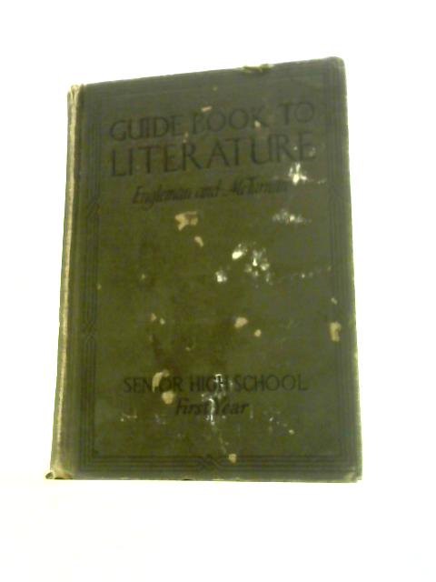 Guide Books to Literature By J. O. Engleman