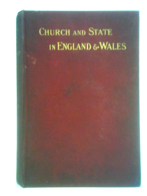 Church and State in England & Wales von Michael J. F. McCarthy