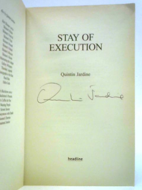 Stay of Execution By Quintin Jardine