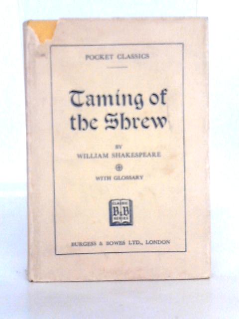 The Taming of the Shrew By William Shakespeare